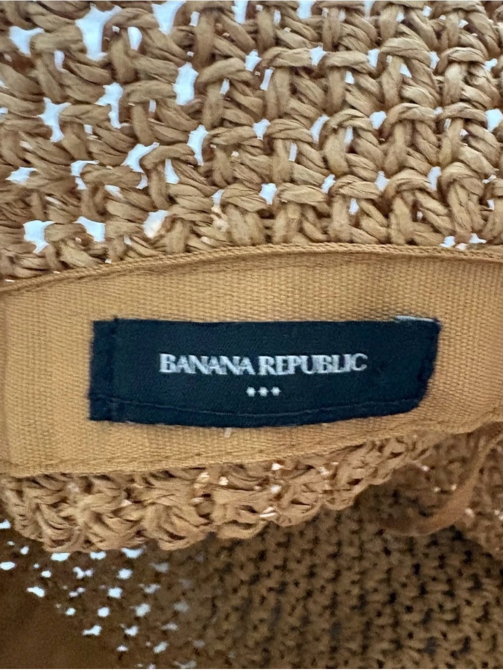 Banana Republic women’s straw hat